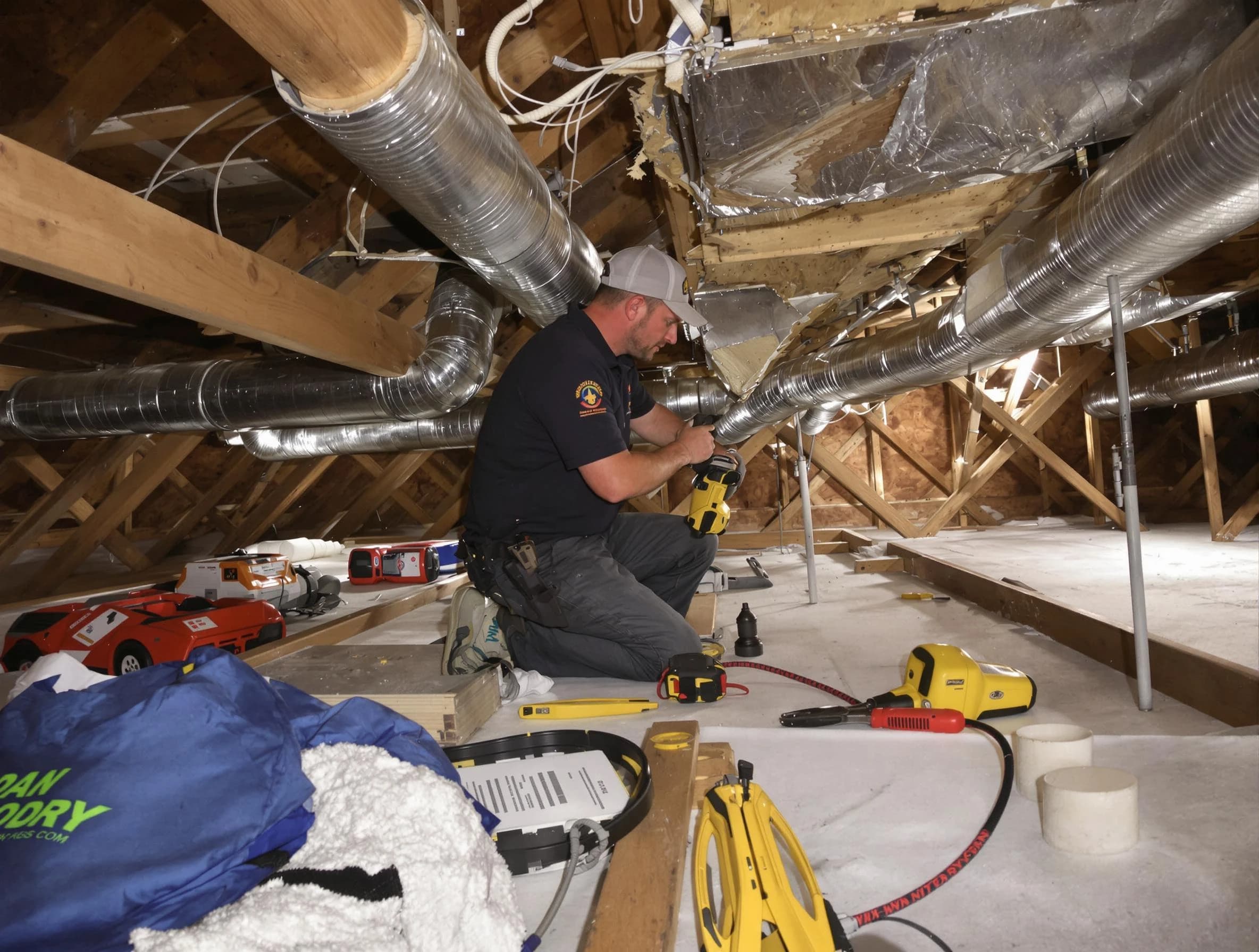 Professional air duct repair by Lehi Air Duct Cleaning in Lehi