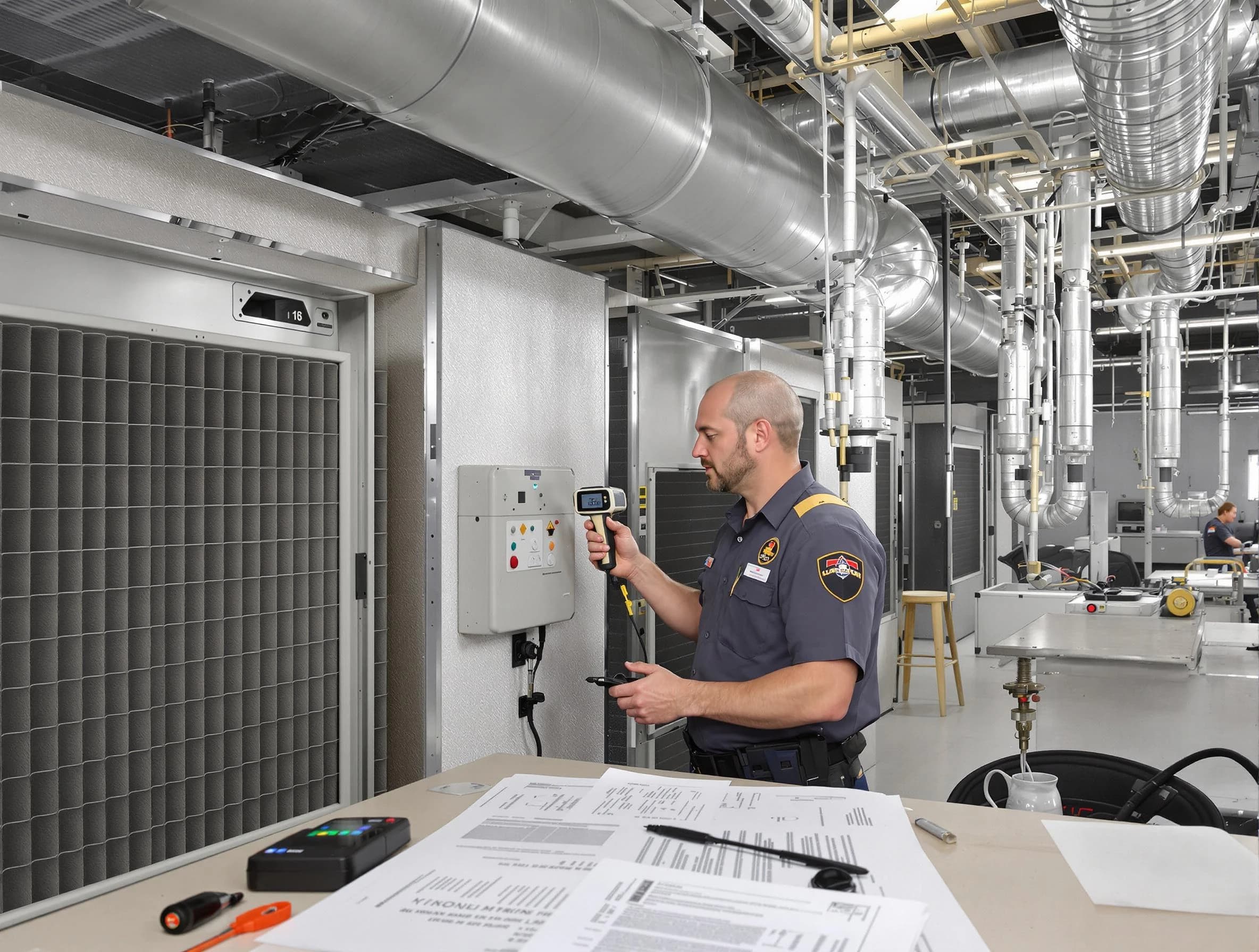 Professional filter system inspection by Lehi Air Duct Cleaning in Lehi