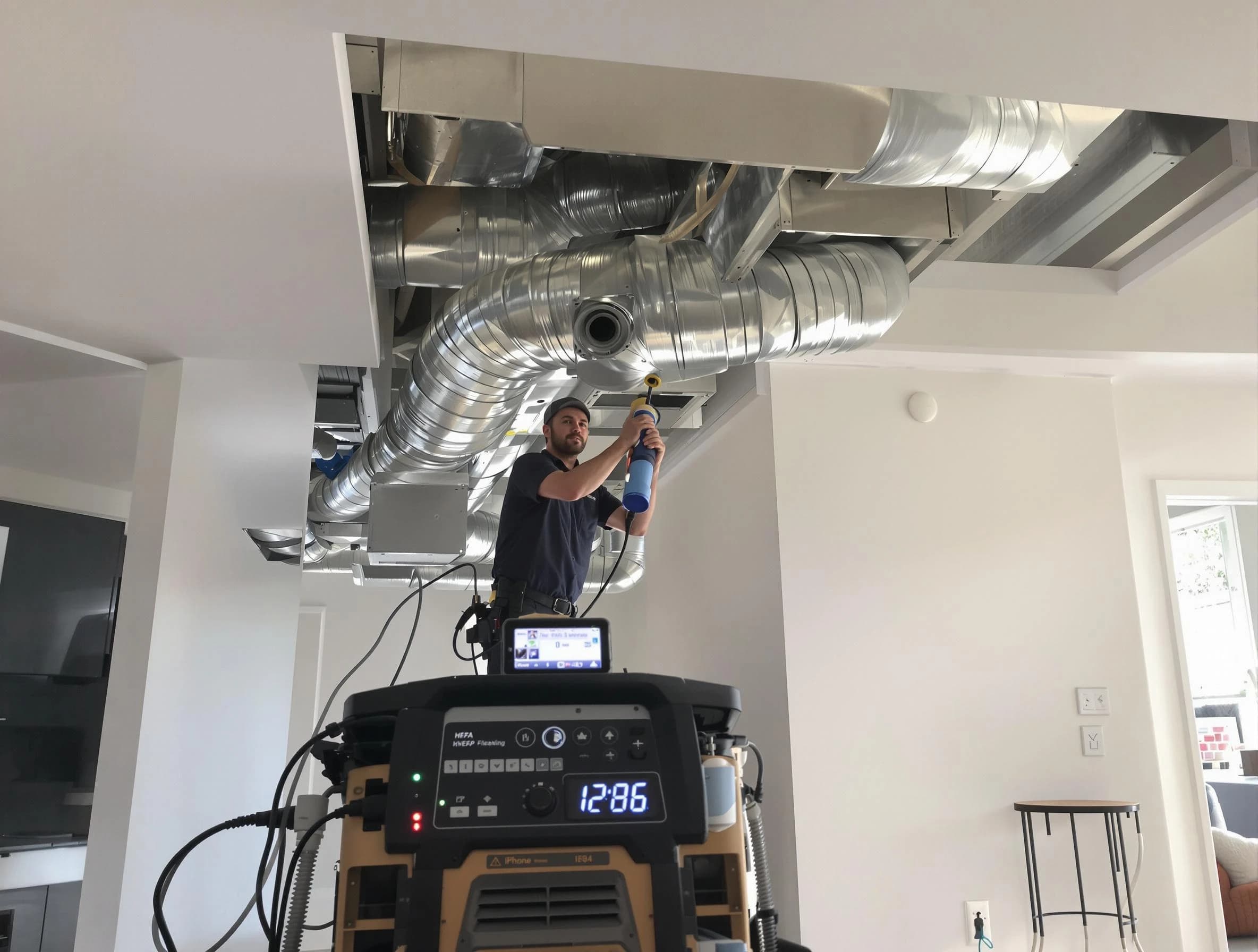 Advanced pure air duct cleaning by Lehi Air Duct Cleaning in Lehi