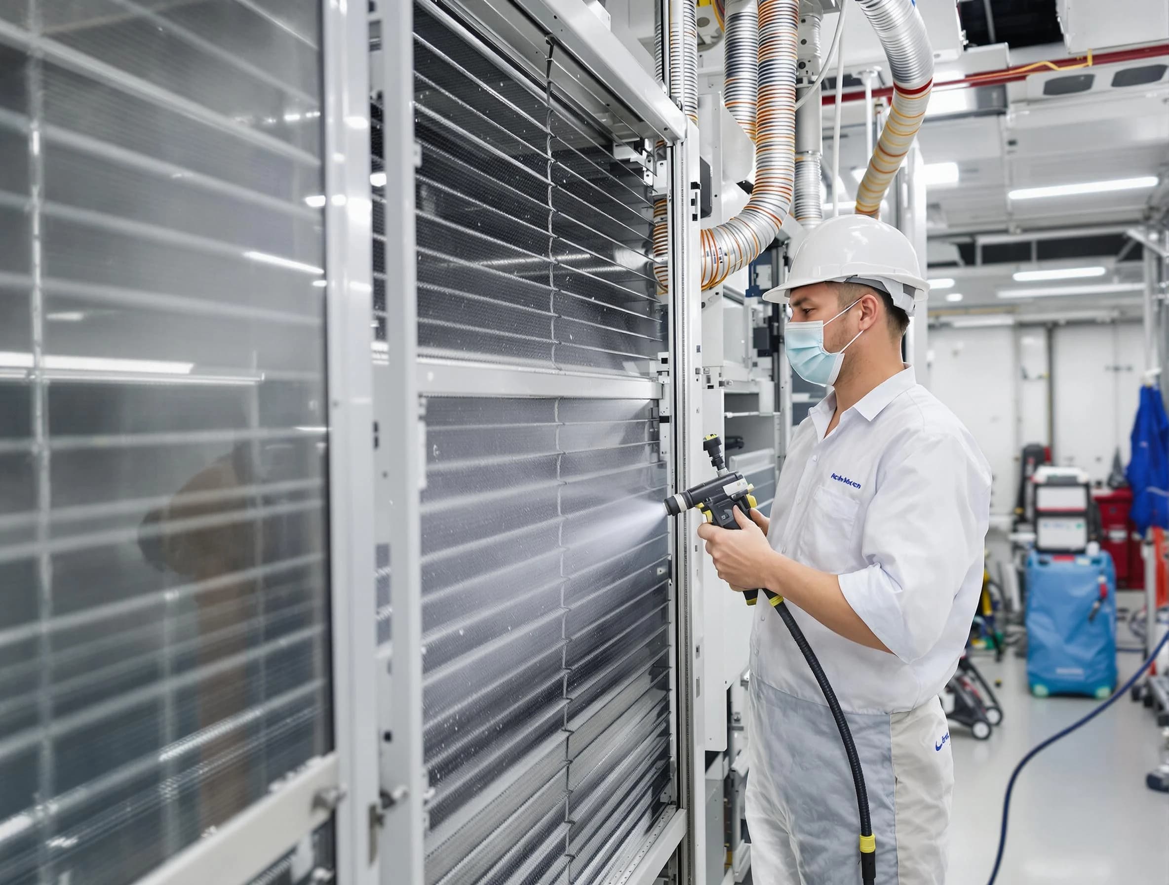 Professional AC coil cleaning by Lehi Air Duct Cleaning in Lehi