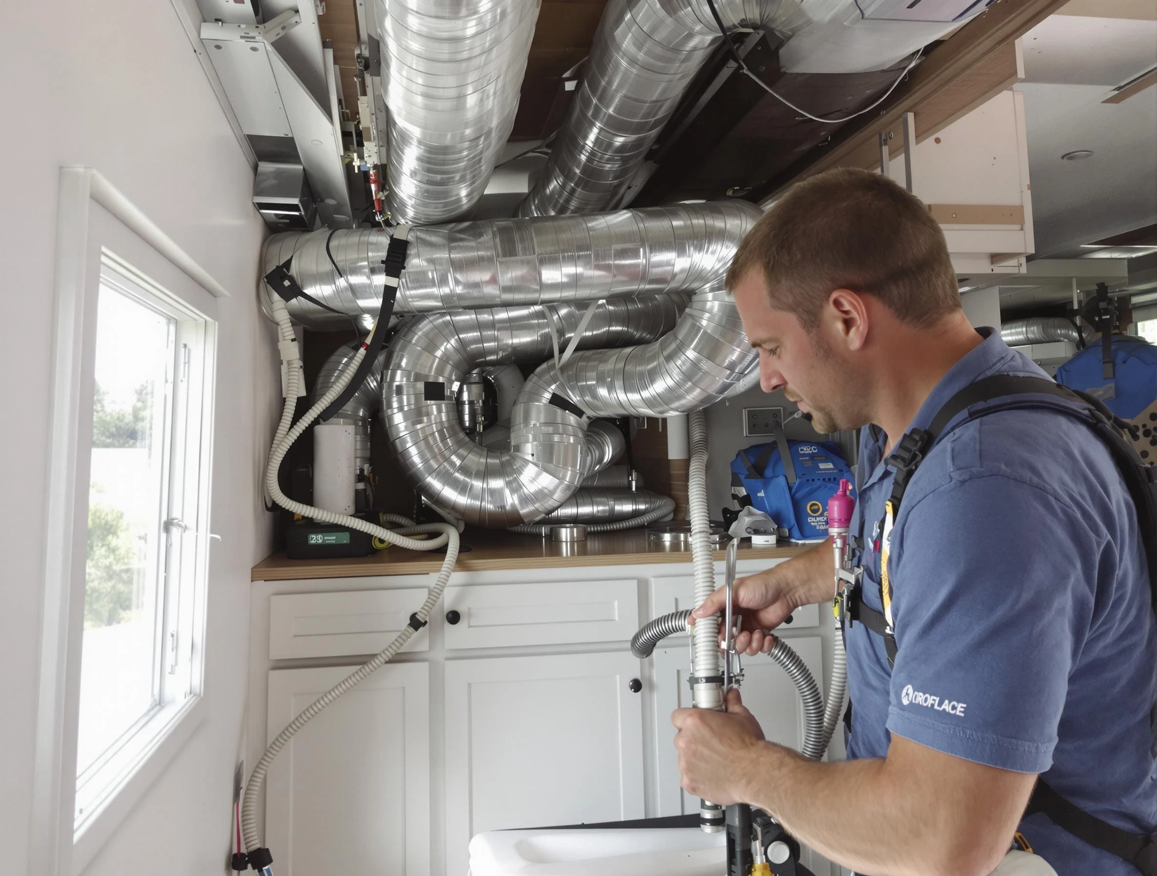 Mobile Home Air Duct Cleaning in Lehi