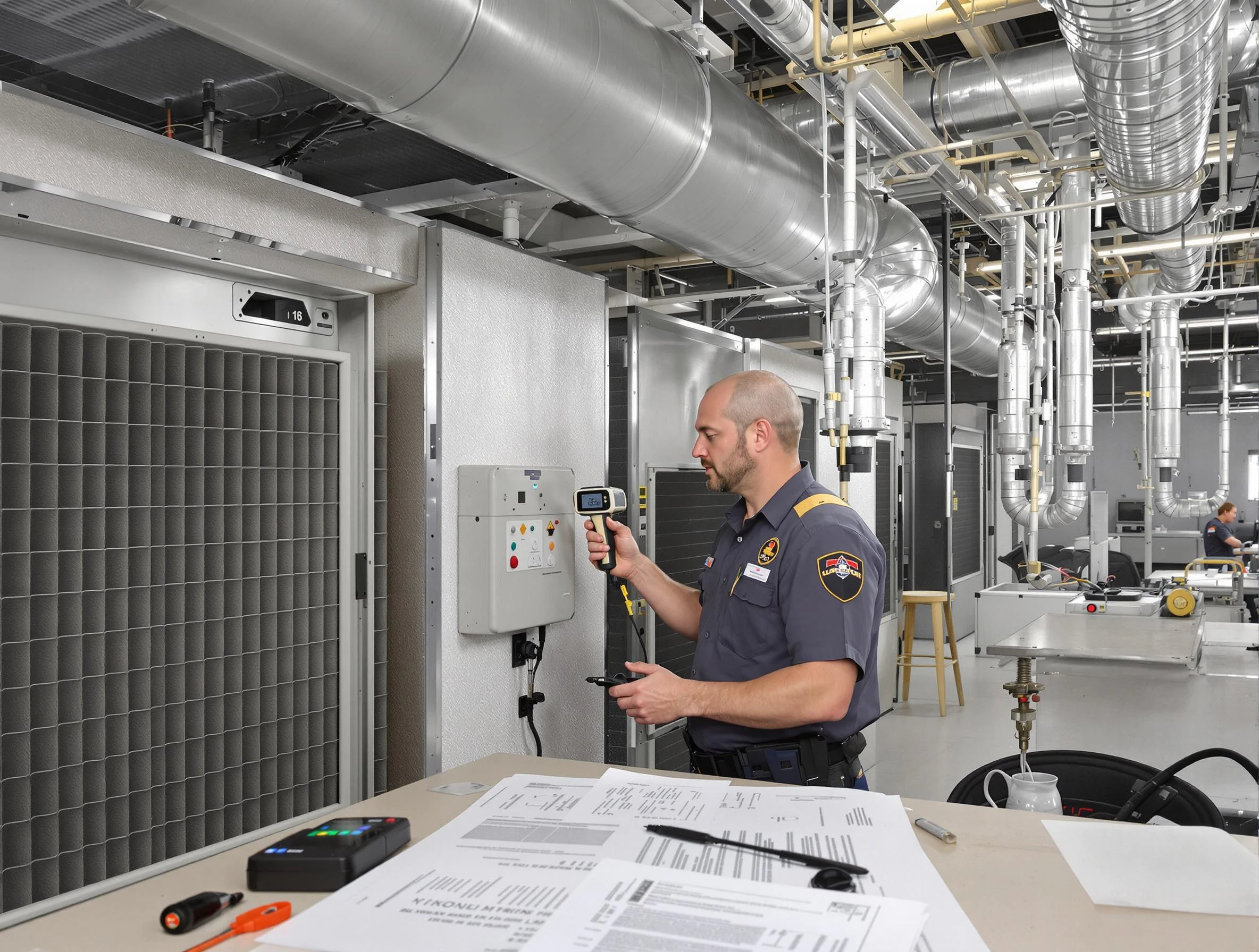 Professional filter system inspection by Lehi Air Duct Cleaning in Lehi