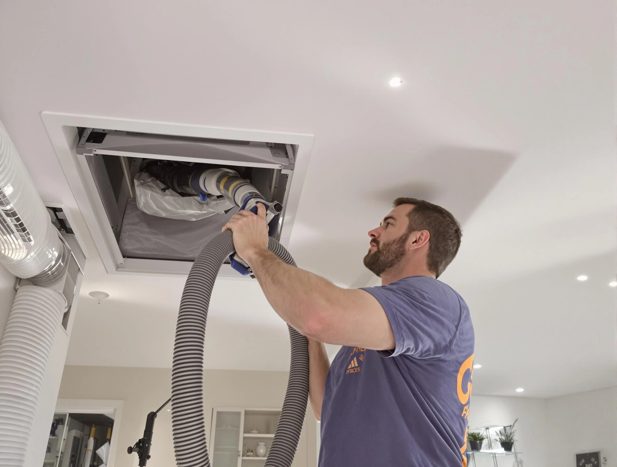 Precision indoor duct cleaning by Lehi Air Duct Cleaning in Lehi